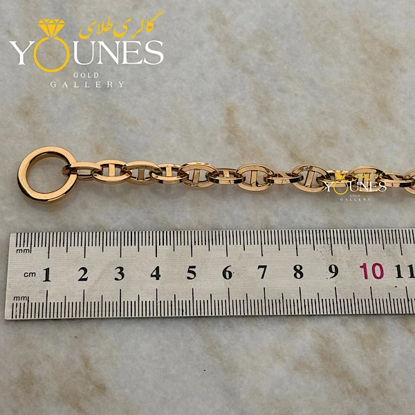 دستبند طلا هرمس قفل T